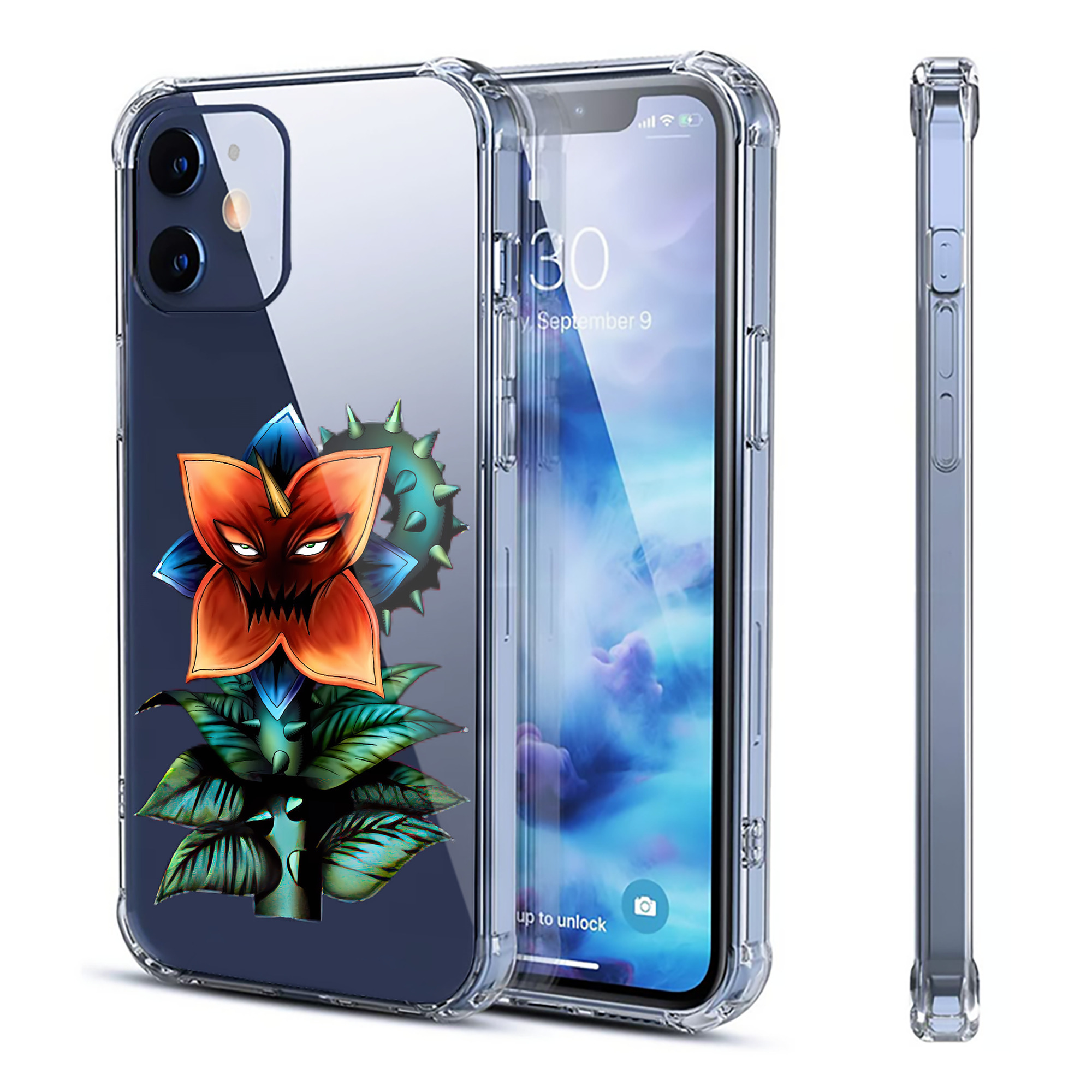 （画像用） 遊☆戯☆王 Yu-Gi-Oh! 【iPhone 12シリーズ対応】透明スマホケース（クリアソフトケース）